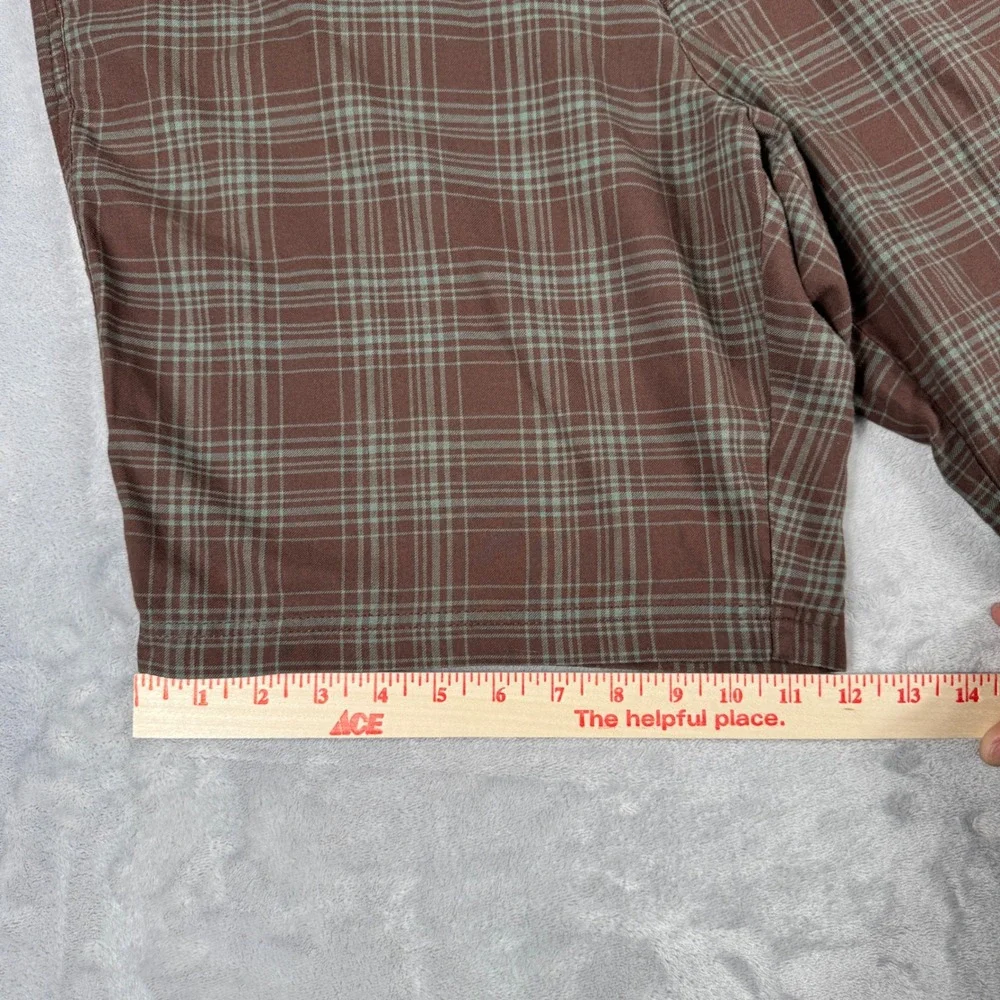 Patagonia Organic Cotton Polyester‎ Plaid Shorts Mens 38 9.5